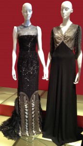 Ralph Lauren - Silk Chiffon Deco Spangles 2011, Silk Crepe & embroidery 2011 b Madge Visits The Little Black Dress