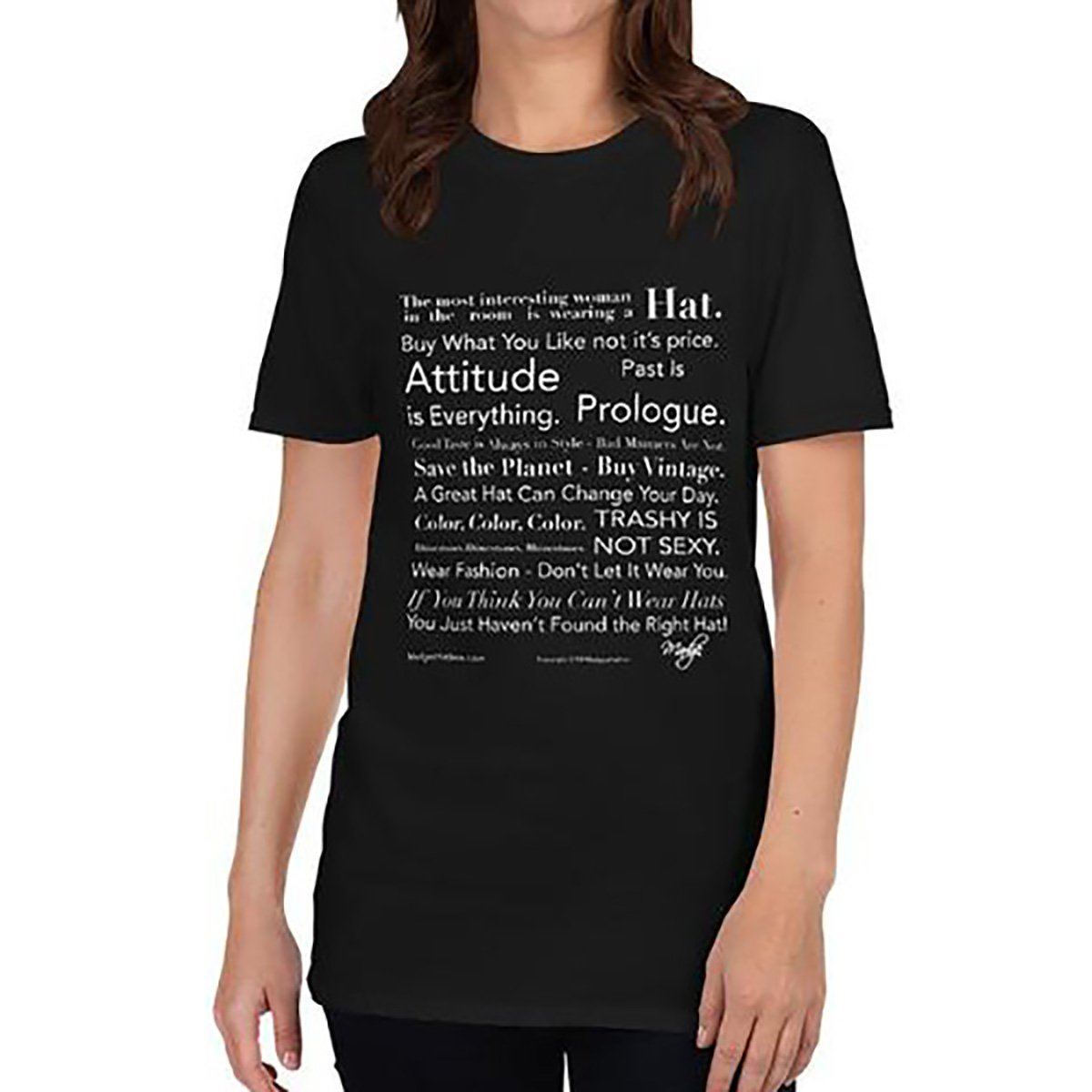 Fashion Manifesto Black T-Shirt