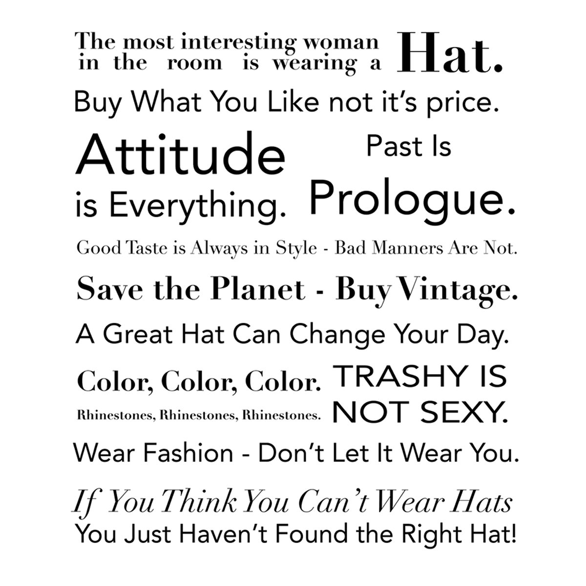fashion manifesto