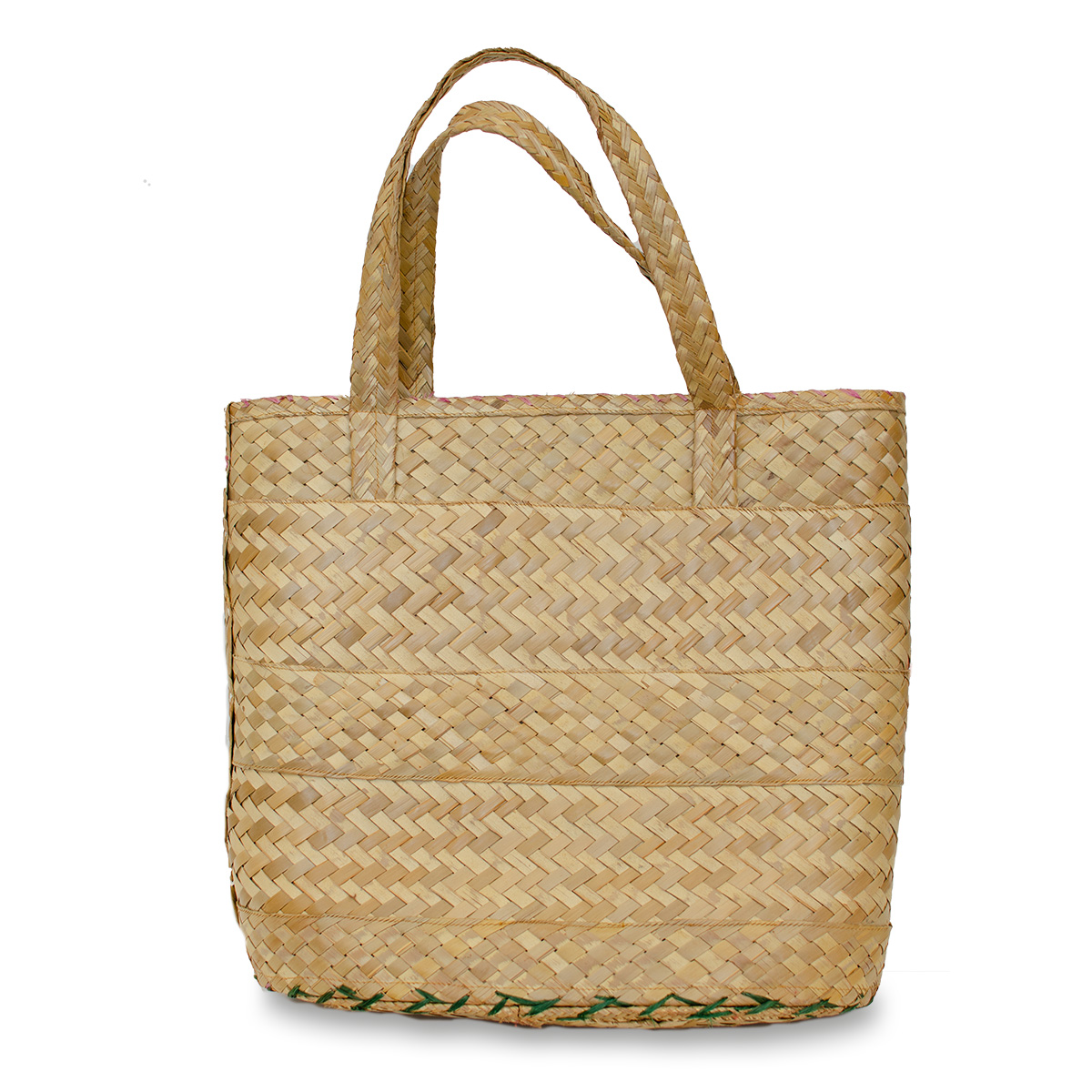large straw tote