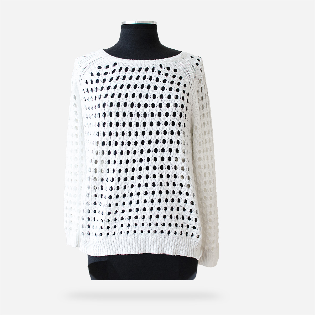 Dex open knit sweater