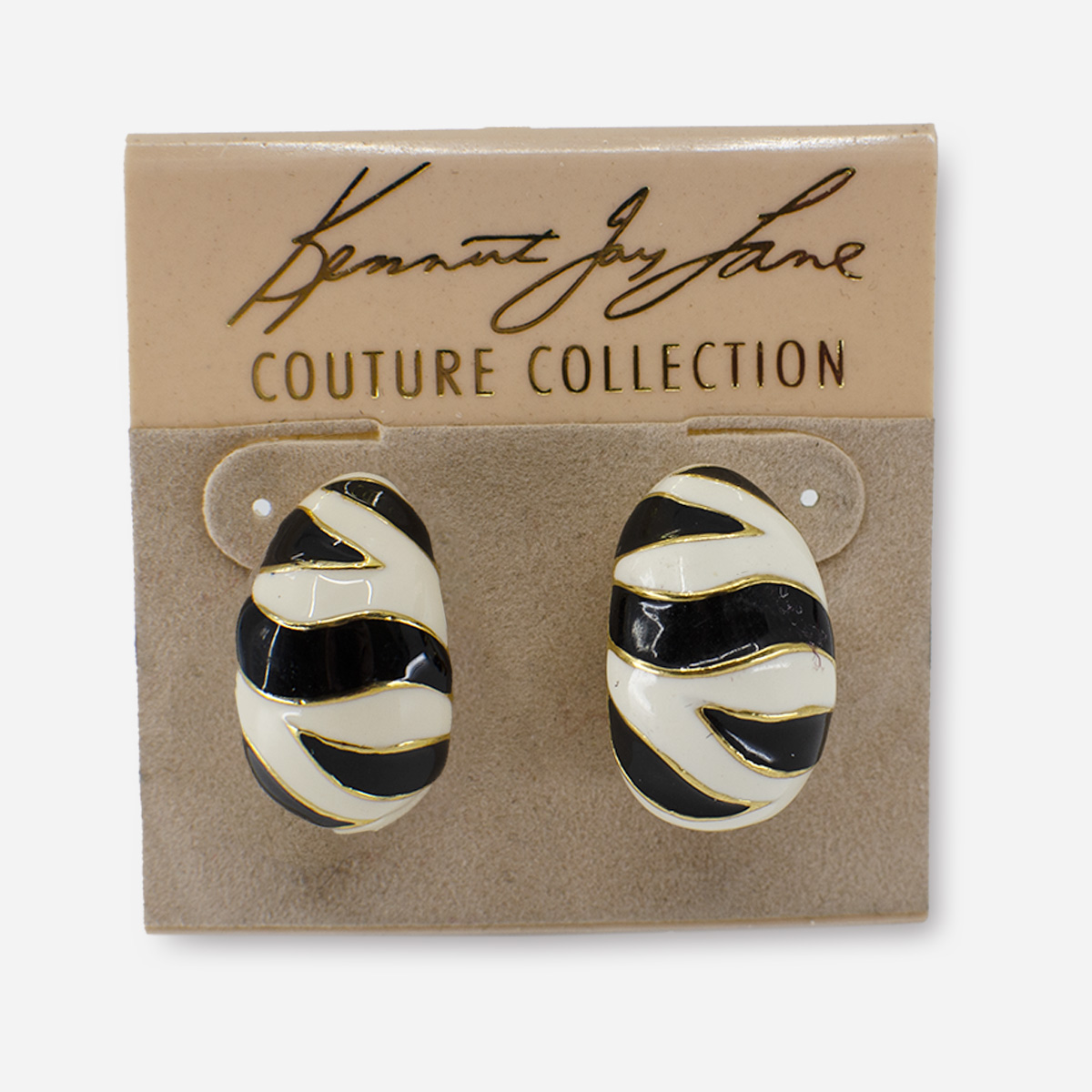 Kenneth Jay Lane Couture earrings