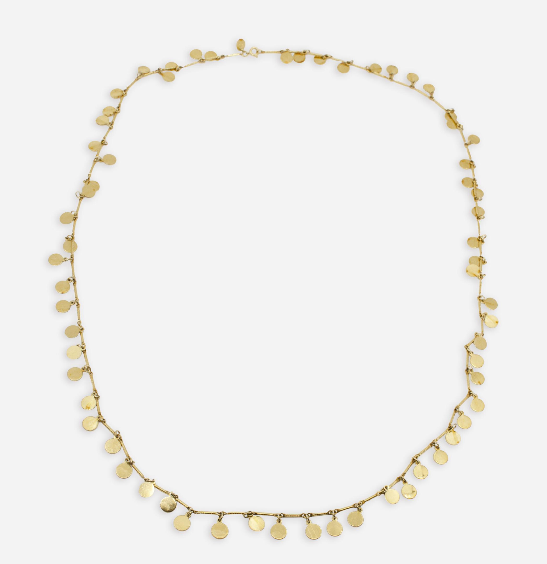 vintage vendome gold necklace