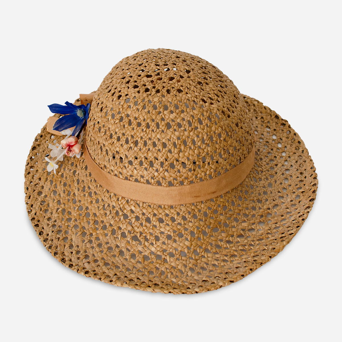 Small straw hat for summer