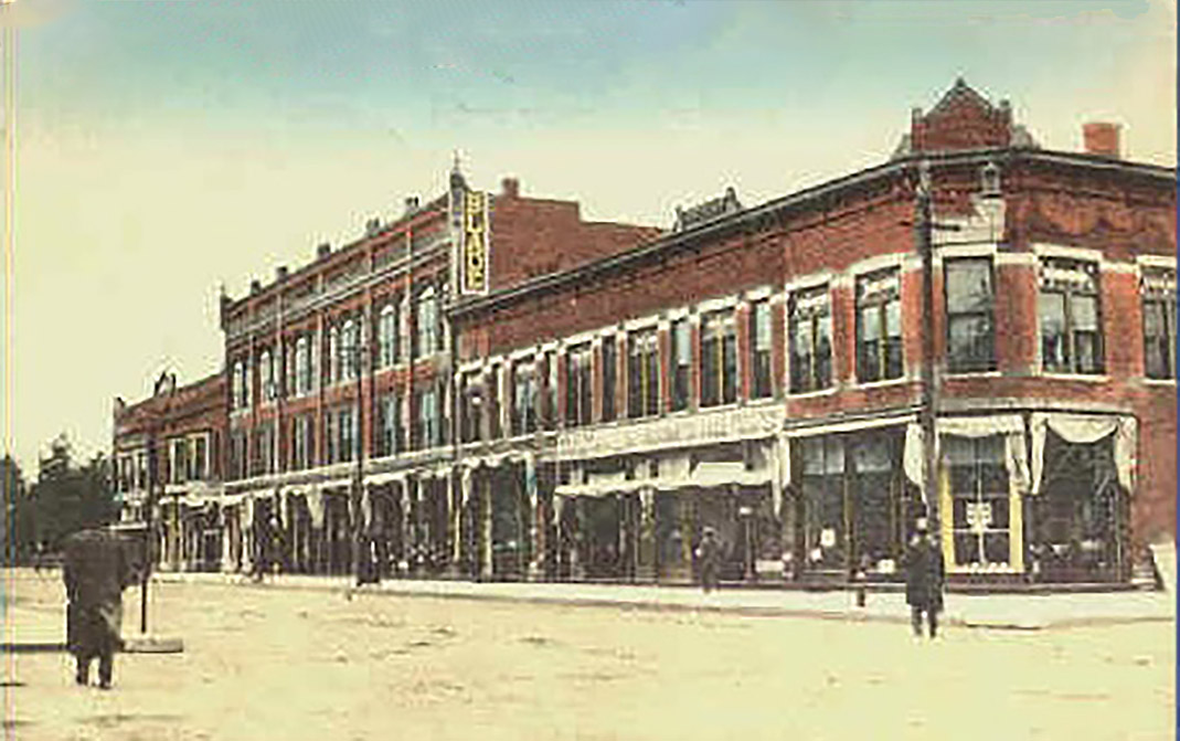 Vintage postcard downton Chanute Ks.