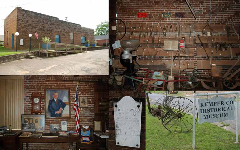 Kemper County Historic Museum Collage