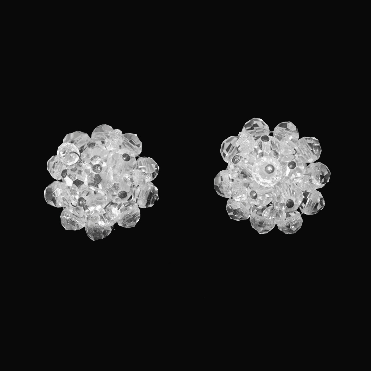 crystal bead earrings