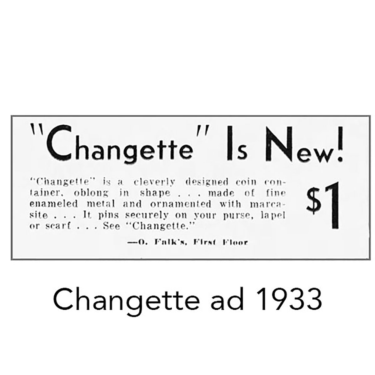 1930 jewelry ad