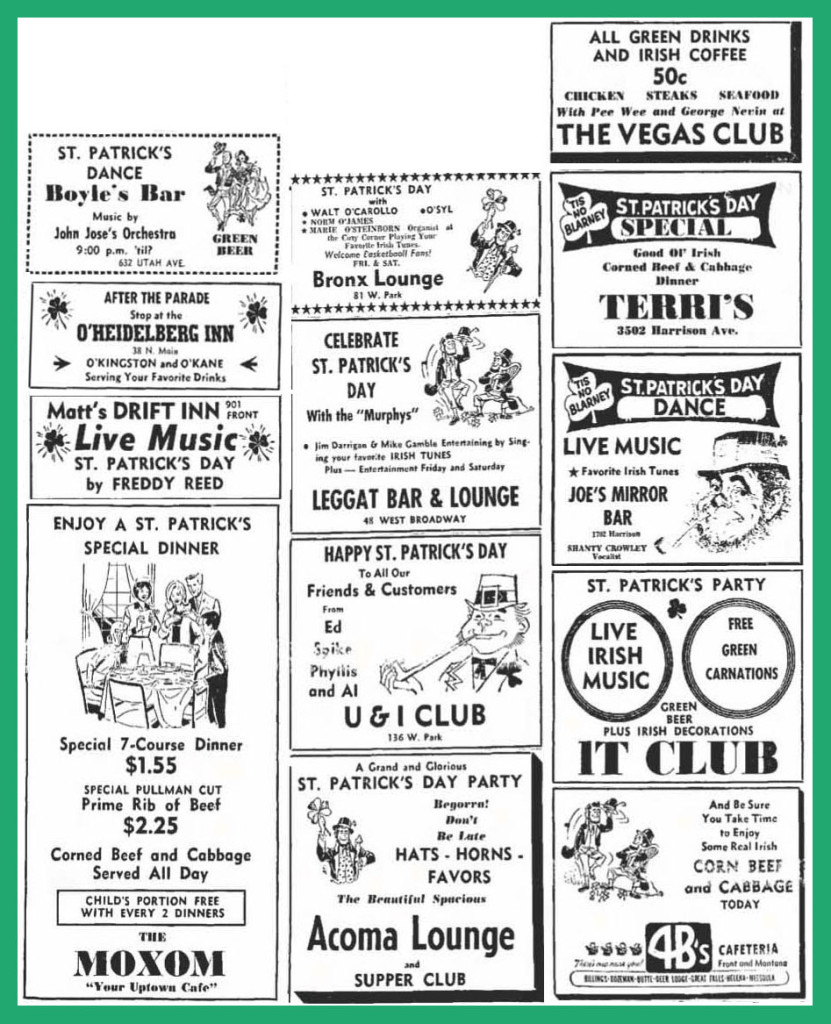 Corn Beef, Vintage Ads & Happy St. Patricks