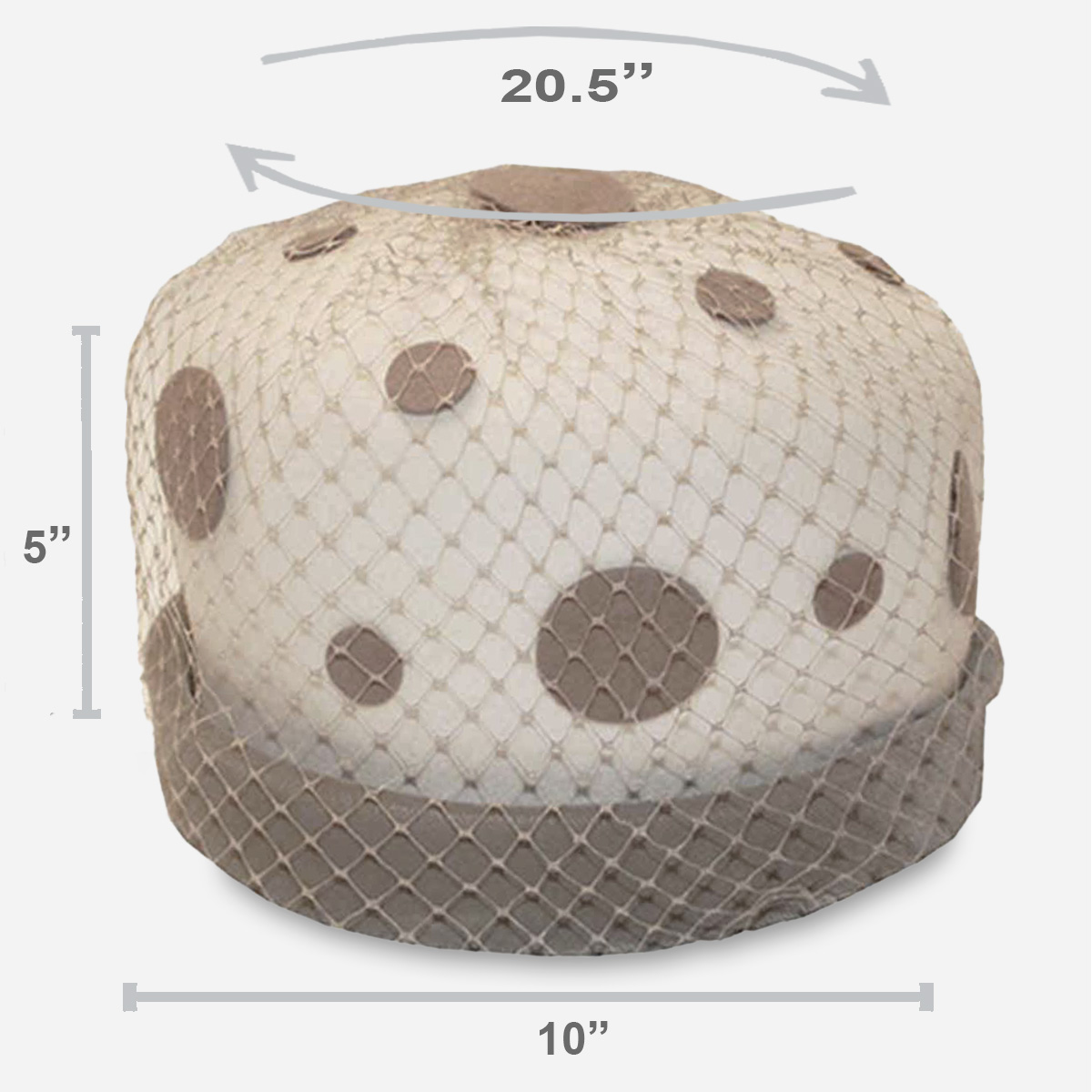 Polka Dot Hat size