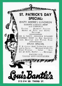 Corn Beef, Vintage Ads & Happy St. Patricks