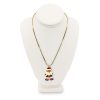 wallace silversmiths santa necklace