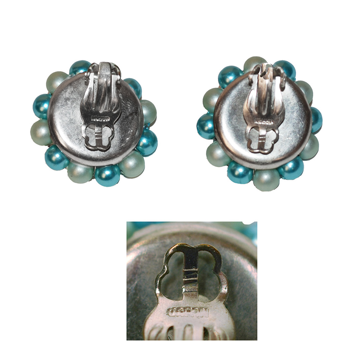 vintage clip earrings