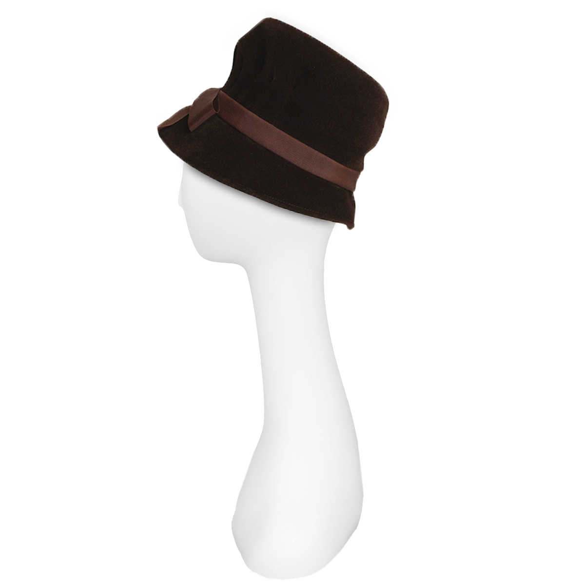 brown 1940s tall hat