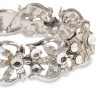 1950s silver coro bracelet