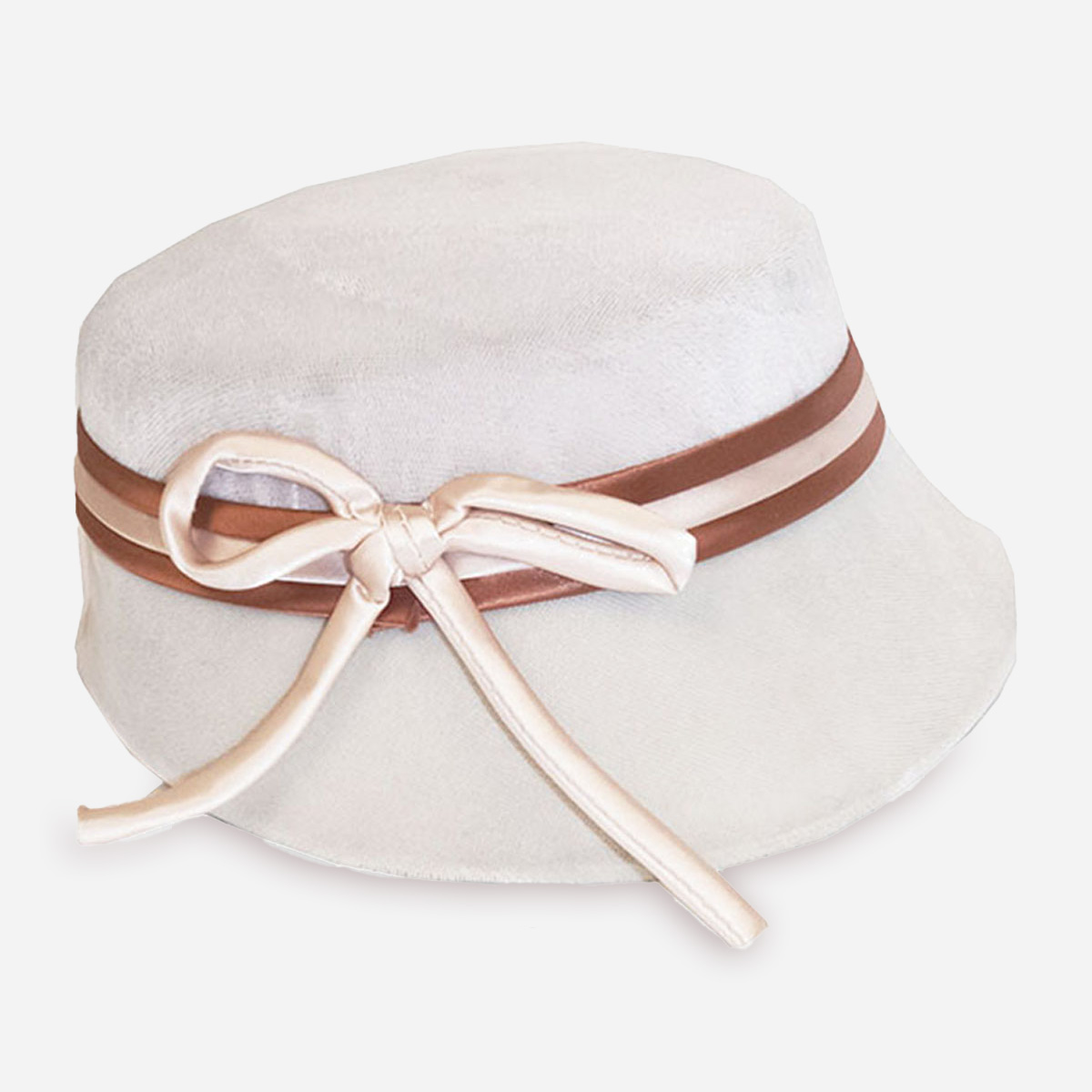VIntage Cream velvet hat