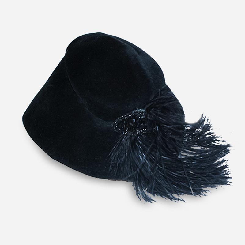 1940s cocktail hat