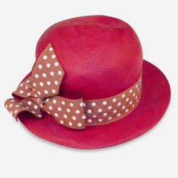 gerber department store red straw hat