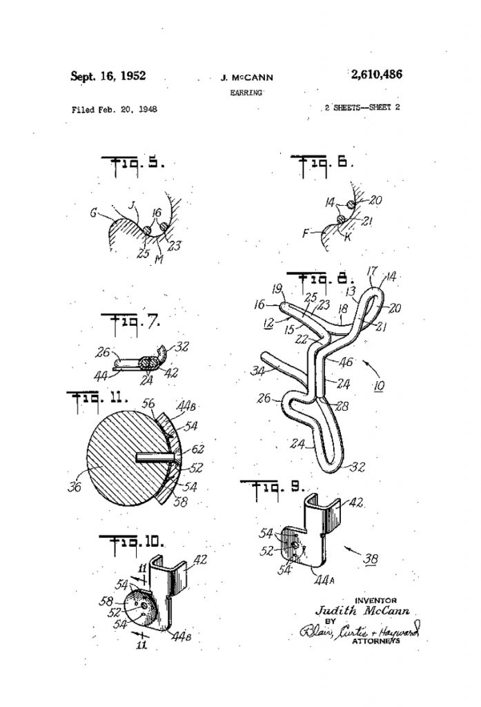 McCann Patent 1952