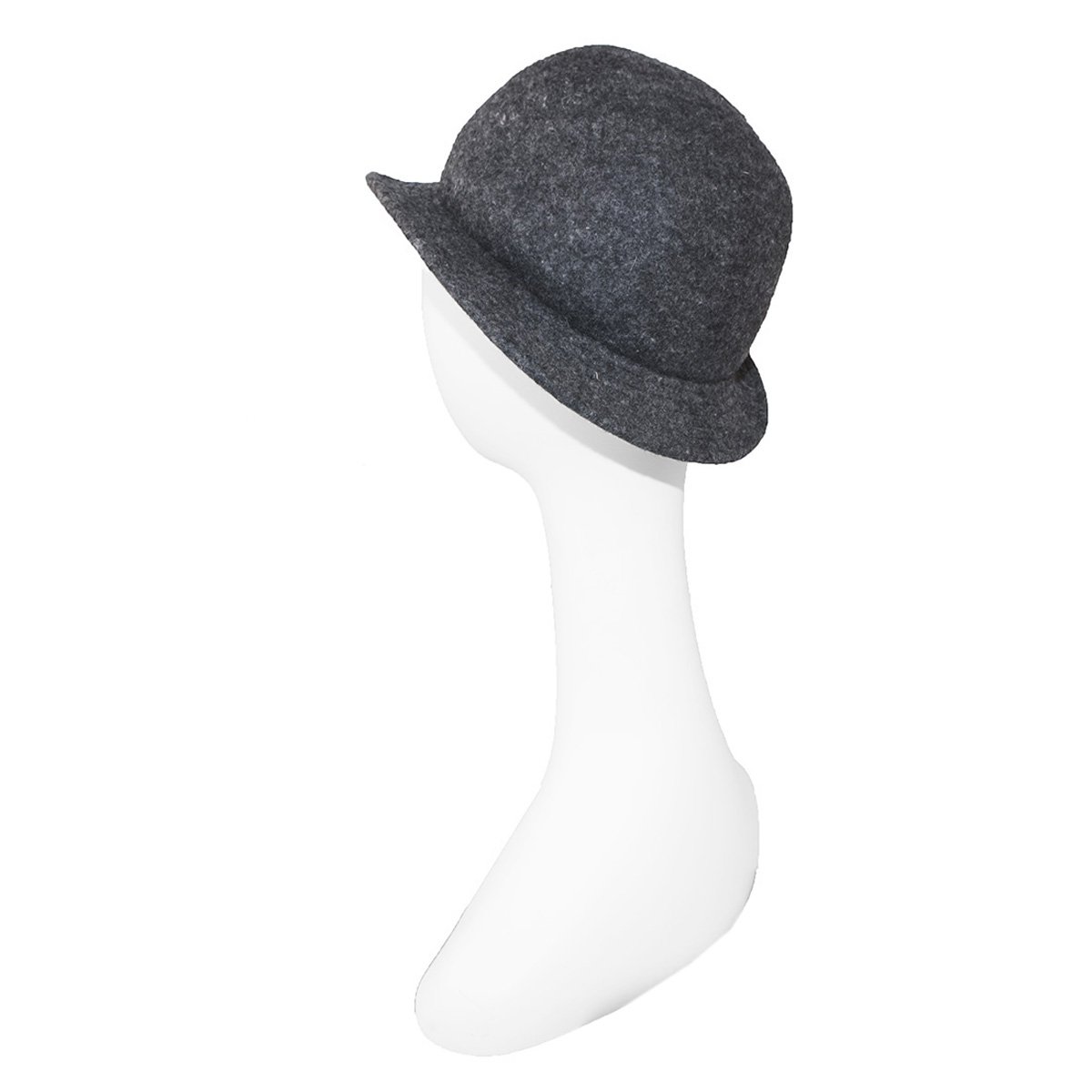 Gray flannel hat