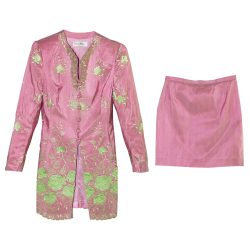 womens silk suit