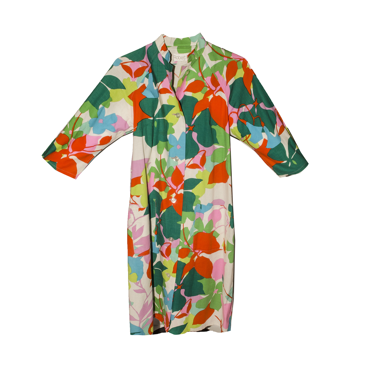 1970s Floral Shift dress