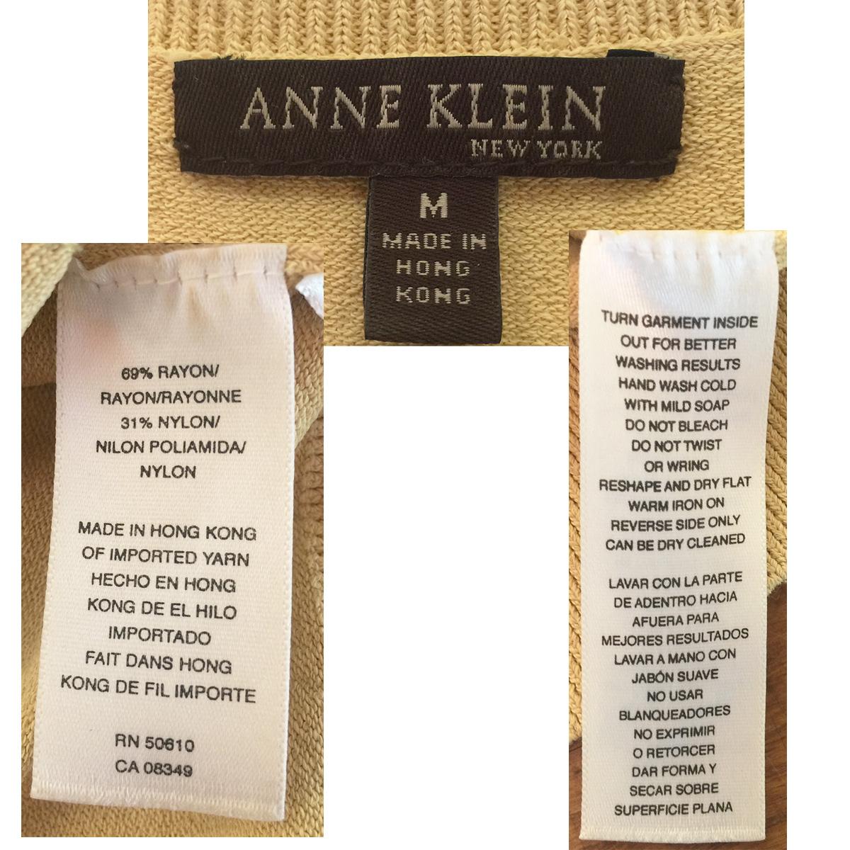 Anne Klein Label