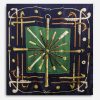 blue hermes scarf