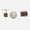 1960s Cufflinks set 1960s lucite blocks Cufflinks set