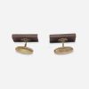 Modernist Design Wood Cufflinks