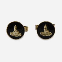 gold LIghthouse cufflinks