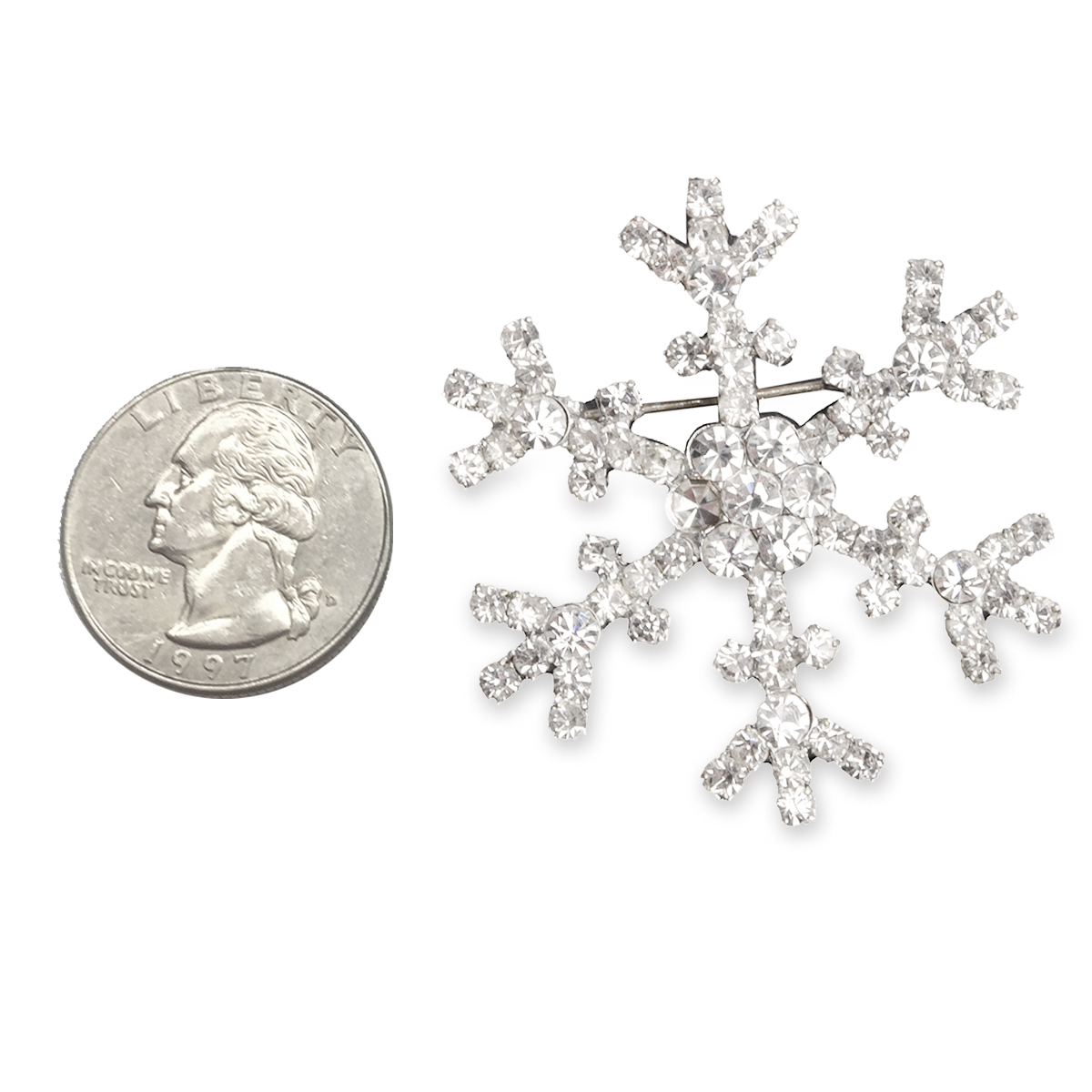 Vintage snowflake Pin