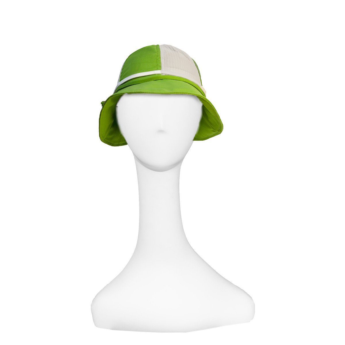 Tennis visor, golf hat in bright green