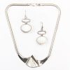 Mother of Pearl Necklace & earrings set mother of pearl necklace & earrings set
