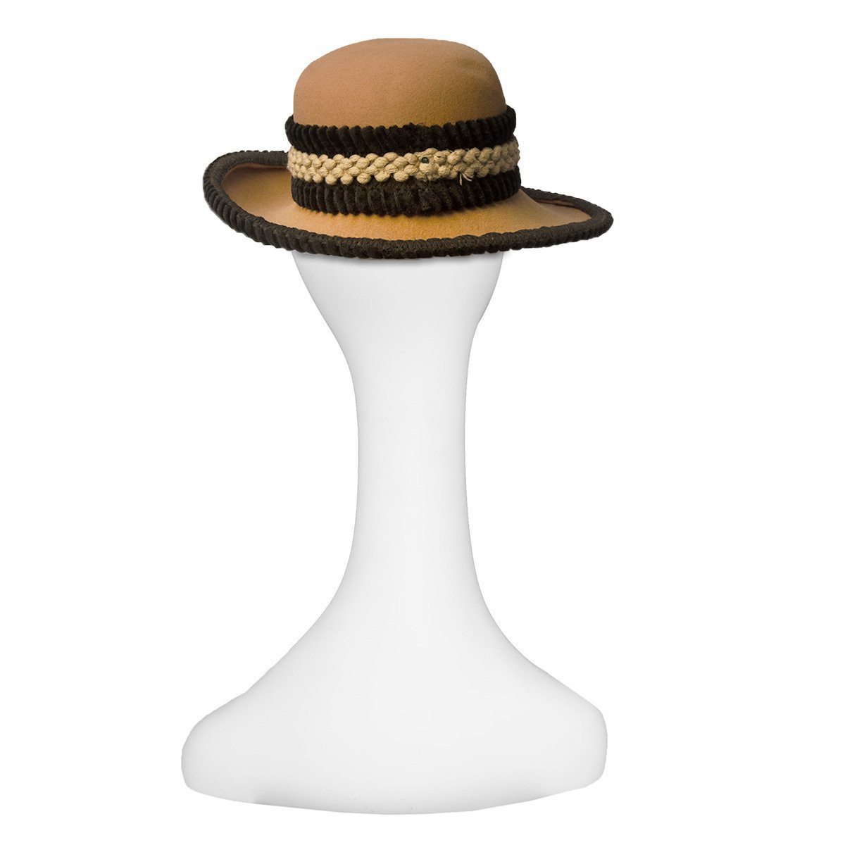 VIntage 1960s Archie Eason Camel Wool Hat