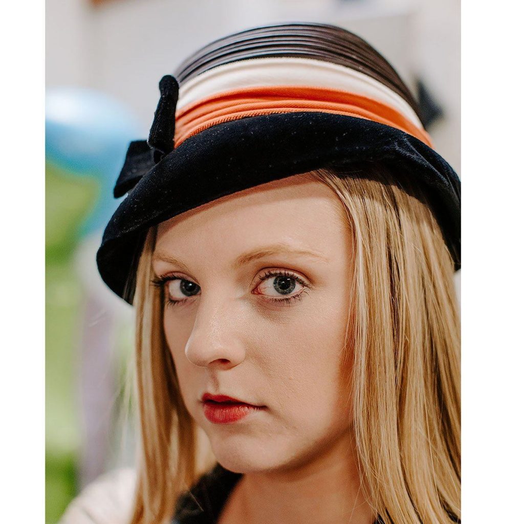 1960s Black Velvet bucket hat