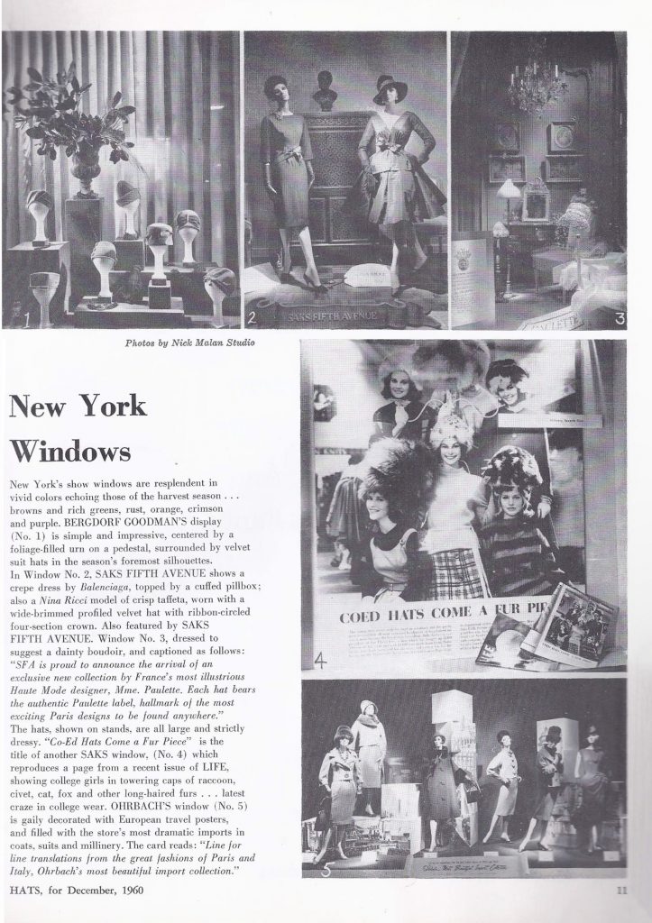 1960s store window displays