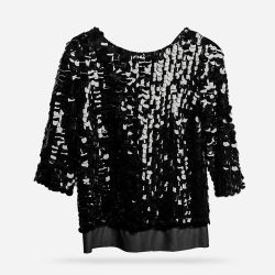 Paillette sequin top