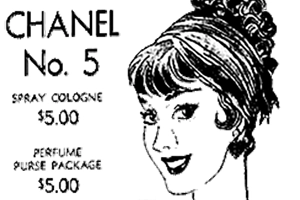 vintage Valentine's Day advertisements