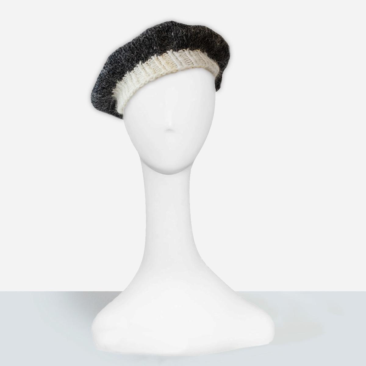 women's Gray beret