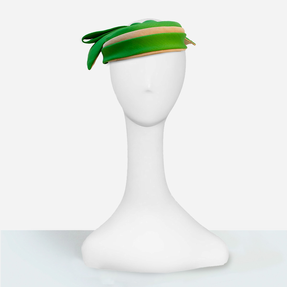 1950s Green close hat