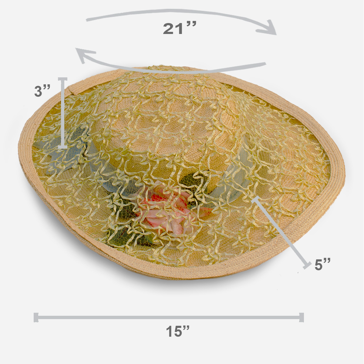 Archie Eason Straw hat size