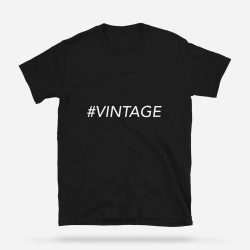 black vintage t-shirt