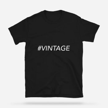 black vintage t-shirt