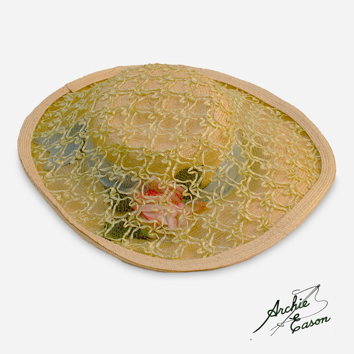 vintage Archie Eason Couture hat