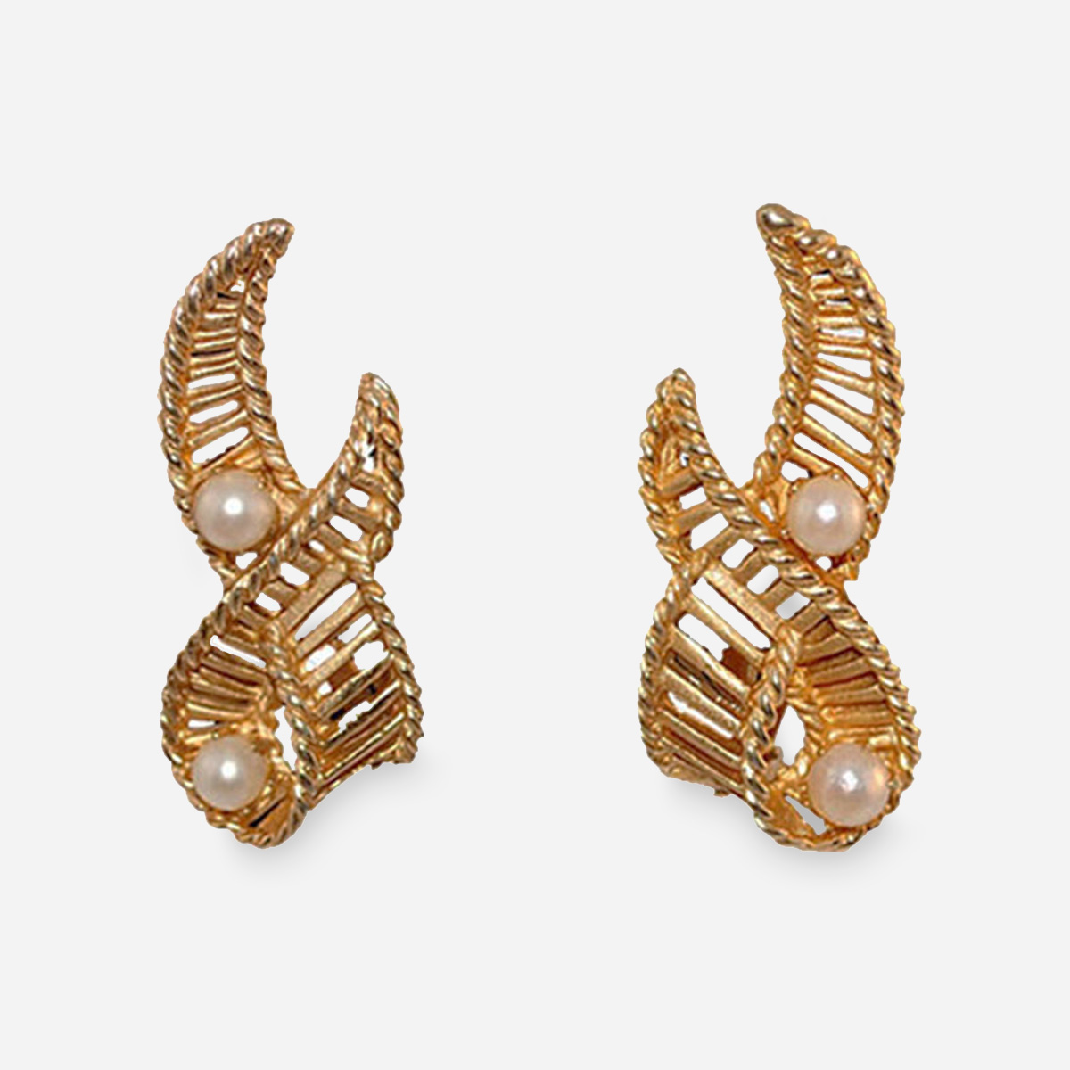 gold kramer earrings