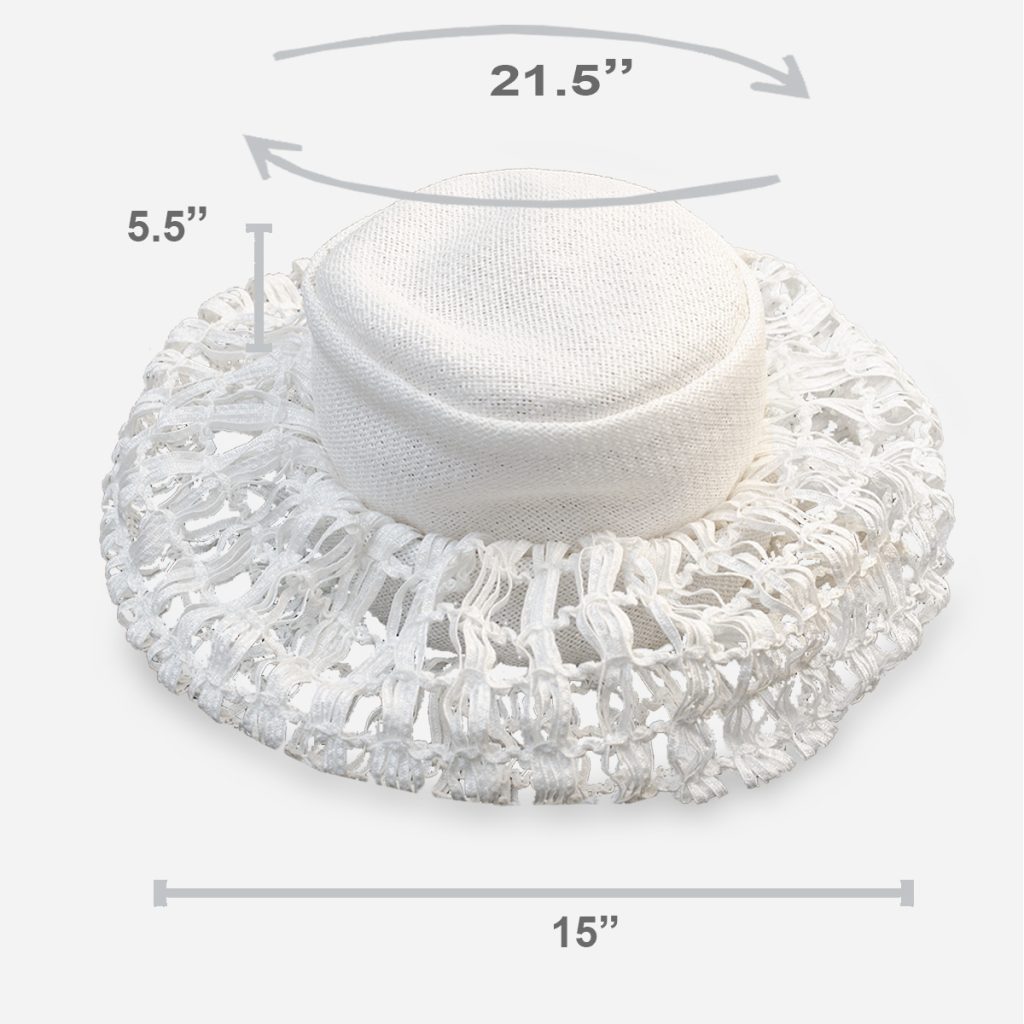 Archie Eason White Hat size