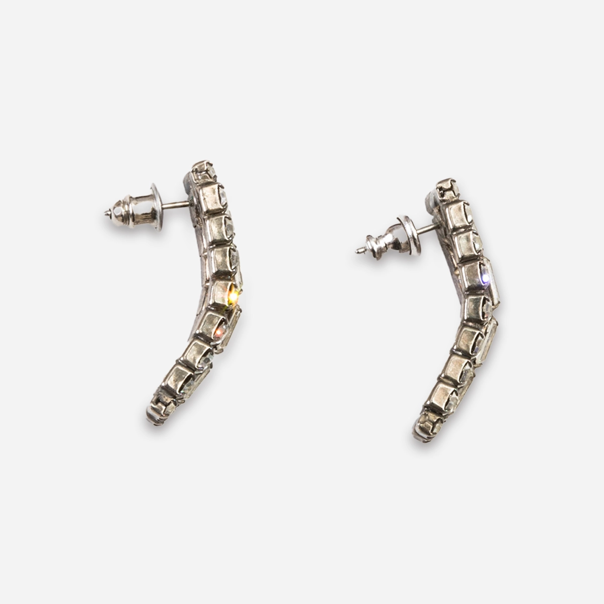 Crystal stud earrings