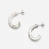 vintage rhinestone hoop earrings vintage rhinestone hoop earrings