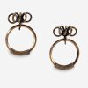 Copper RIng Earrings vintage copper earrings